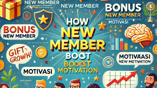 Bagaimana Bonus New Member Meningkatkan Motivasi